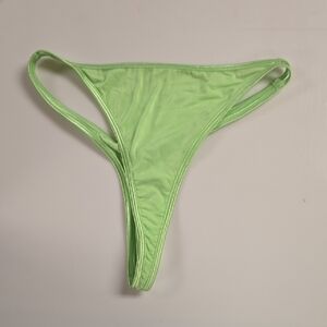 Lime Green Thong Vassarette NWOT